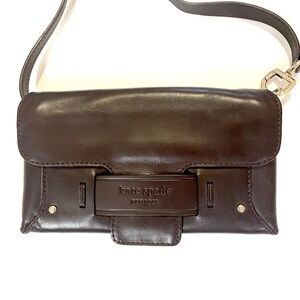 Kate Spade Evan Savona Leather Convertible Clutch